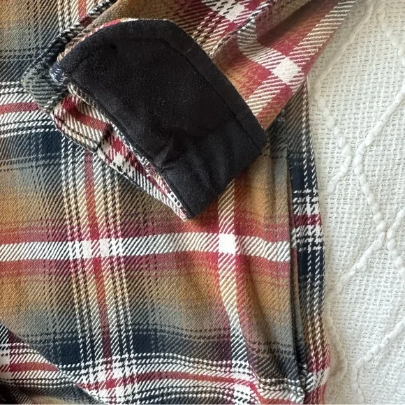 NWT Orvis Men's Plaid Flannel Shirt 100% Heavyweight Cotton XL - Picture 8 of 9